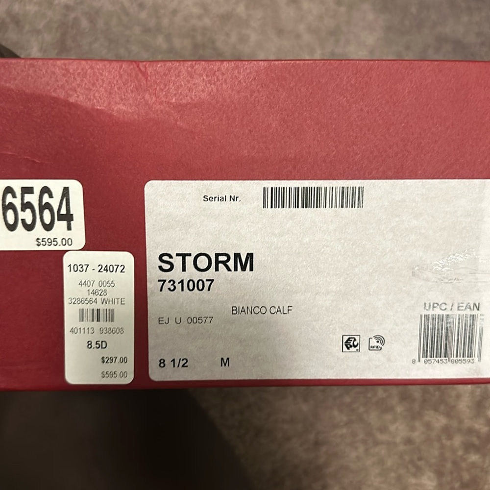 Ferragamo storm sneakers.
